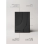 OBRAZ 3D RELIEF NO1 BLACK